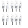 UGEFKMQ Lampadina Alogena G4 24V 10W 20W 35W 50W Lampadina G4 Bi-Pin Base Alogene Bianco Caldo Dimmerabile,35 W,10Pc