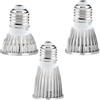 Generic YSJX Lighting, Confezione da 20 lampadine for faretti LED COB AC220V GU10/E27/E14/MR16/G5.3 Lampade for faretti a LED(Warm White,E27 3W AC220V)