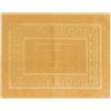 SaRani Tappeto da Bagno Linea Hotellerie Hotel Greca Spugna di Cotone 60x45 cm Colori (Oro)