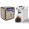 CAFFÈ BORBONE Bluemoon Macchina da Caffè a Cialde (Bianco, Macchina + Cialda Blu)