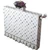 JINGSHIQIAOPL Copritermosifone Stoffa Antipolvere, Tessuto Traspirante in Misto Cotone, Copri Termosifone Lavabile con Motivo Floreale, Copricalorifero Decorativo per La Casa, da 40 cm a 260 cm(100cm/39in)