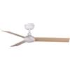 FARO BARCELONA 34295 - RUDDER S Ventilatore bianco/frassino