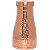 HealthGoodsIn Caraffa da comodino in rame puro per benefici per la salute dell'Ayurveda - Capacità - 1 litro (33,81 once fluide americane) (martellato)