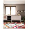 benuta Nest Vintage Tappeto Casa - Multicolore 160 x 230 cm - Tappeto per soggiorno, camera da letto e corridoio - Facile da pulire - Adatto per riscaldamento a pavimento
