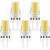 BVCL GY6.35 Lampadine LED 3W, AC/DC 12-24V Dimmerabile G6.35 LED 300LM, 5 pezzi (Color : Warm White 3000K)