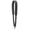 momo mo Cintura Donna Regolabile Tracolla Eco Pelle Cinghia Ricambio Cinturino Catena con Gancio Cinta Spalla per Borsa Portafoglio Borse Rivetto D'oro(Nero)
