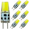WorldDecorations LED GY6.35 Lampadina 5W Equivalente a 50W Lampada Alogena, 500LM, Nessun Sfarfallio, Non Dimmerabile, AC/DC 12V Confezione da 7 Pezzi (Bianco Freddo 6000k)