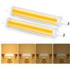 BVCL R7S LED 118mm Dimmerabile, 7.7W 230V 850LM Bianco caldo 3000K Lampadine LED R7S, Equivalente 100W J118 R7S Lampadine Alogene, Senza Sfarfallio, 2PCS