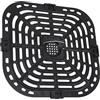 SYH&AQYE Teglia Grill Sostitutiva per Friggitrice Ad Aria, 24x23 Cm/9,4x9,1 Pollici Accessori per Parti di Rack per Vassoi Sostitutivi Quadrati per Friggitrice Ad Aria, Piatto Frutta e Verdura
