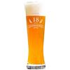 AMAVEL Bicchiere per Birra Weiss con Incisione per i 18 Anni, Personalizzato con Nome, Calici in Vetro da Collezione, Idee Regalo Diciottesimo