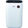 Whirlpool Deumidificatore 6° Senso Whirlpool DE20W5252 gas ecologico R290 con Display Touch Screen