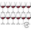 Bormioli Rocco - Set 12 Calici Vino Rosso mod. DIVINO 53 - Capacità: 53 cl.