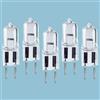 BULBEAWICK Lampadina Alogena,GY6.35 Base Bi-Pin, AC/DC 24V, Dimmerabile Bianco Caldo, Confezione da 5 G6.35 24V-50W