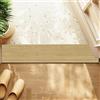 QHanky Tappeto Bagno Assorbente 25x80cm,Tappetino Doccia Lavabile,Tappeto Antiscivolo,Diatomite Tappeto,Asciugatura Rapida Tappeti per Bagno,Cucina,Soggiorno (Multicolore H)