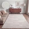 TT Home Tappeto Soggiorno Sala Da Pranzo Pelo Corto Design Boho Scandinavo Astratto Tinta Unita Effetto Alto-Basso Stile Moderno, Dimensione:230x320 cm