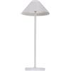 Kelù Lampada LED da tavolo portatile, per esterni a batteria usb ricaricabile H35 cm, lampada senza fili bianca