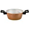 Salutella Casseruola Zerocolor Unica Pentola Antiaderente Della Salute Alluminio 20 Cm Per Induzione | Pentola Pasta Brevetto Italiano Zero Nichel, Pigmenti, Pfoa, Bpa