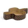 Generico Stampi per Colomba in Carta Marrone Stampata per Alimenti (100, 300 gr cm16x22; altezza cm5)