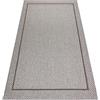 rugsx Tappeto moderno SISAL BOHO tappeto corda, per soggiorno, camera da letto, cucina, corridoio, vintage beige 80x150 cm