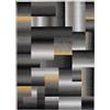 Mazovia Tappeto Salotto Moderne e Classico Pelo Corto - Tappeti Soggiorno Turchi Originali - Tappeti Camera da Letto - Tappeti Salotto Grandi Dimensioni - Grigio Giallo 160 x 230 cm