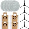 CookiBlend Kit di ricambio per aspirapolvere JONR P20 PRO con panno e spazzola laterale per aspirapolvere JONR P20 PRO, pezzi di ricambio (A)
