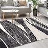 Mazovia Tappeto Moderno - Morbido Pelo Corto - Tappeto da Salotto Oeko-Tex - Tappeto per Ingresso Camera, Da Letto, Cucina, il Soggiorno - Collezione ATENA - Grigio 160 x 230 cm