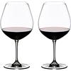 Riedel Vinum Pinot Noir (Burgundy Red) Calice Vino 70 cl Set 2 Pz