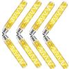 Generic 8 Pezzi Lampadine E27 Vintage Tubolare 6w Dimmerabile Edison Vintage Filamento Protezione Occhi Luce Calda 2700K, Lampadina Retrò 600LM Base a Vite,E27 Lampada decorativa Edison