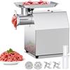 LEEVOT Electric Meat Grinder, Heavy Duty Meat Mincer Machine By LEEVOT - 50KG/H 450W Max - Stainless Steel Food Grinder w/ 2 Cutting Blades and Grinding Plates, 1 ABS Pusher (LTG12)