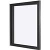 ModLuvano Cornice in jersey di legno con design aperto sul retro per mostrare maglie sportive, dimensioni interne 28 x 35,6 cm per dimensioni standard