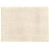 Baroni Home Tappeto Moderno con Fondo Antiscivolo super morbido, Tappeto Rettangolare da Soggiorno e Camera da letto, 120x170 cm, Beige