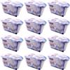 Generic SET 12 vaschette 400 ml assorbi umidità INODORE anti odore deumidificatore sali per bagno cucina camper caravan roulotte ripostiglio dispensa armadio