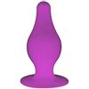 SilexD ANAL PLUG ANALE STIMOLATORE IN SILICONE MEMORY TERMOREATTIVO TG L VIOLA
