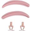 FILFEEL Strumento Separatore Ciglia Base in Silicone Riutilizzabile Lavabile e Gambe Strumento Assistito per Estensione Ciglia, Migliora L'efficienza con un Funzionamento Conveniente per