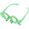 Inzopo Dimensione ottica di plastica 52-70mm dell'attrezzatura dell'ottica dell'ottometria della struttura della lente di prova - come mostra dell'immagine, 54mm
