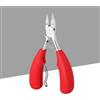 YINGA Tagliaunghie，Tagliaunghie Professionale，Tagliaunghie Uomo，Tagliaunghie Professionale，Tagliaunghie ergonomici con Impugnatura(Color:red)