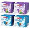 Generico Set 80 Capsule Ristora Compatibili con le Macchine ad uso domestico Nescafè®* Dolce Gusto®* 40 Tisana digest 40 Mokaccino