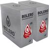 Generico SET 48 BOLERO DA 9 grammi Strawberry Preparato istantaneo polvere solubile in bustine Sticks per Bevande con Stevia e Vitamina C e Senza Zucchero ideale per fitness e diete