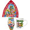 ARCOBALENO PARTY UOVO DI PASQUA STUMBLE GUYS CON TAZZA MUG PERSONALIZZABILE Cioccolato Al Latte Finissimo Idea Regalo Perfetta per very fan. Novità Pasqua 2026