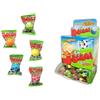 Zeus Party Big Babol Chewing Gum Play Football Bubble Gum Ripieno gusto fragola, cola, limone - Box da 200 pezzi