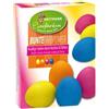 Generico Heitmann Colorante per Uova, 4 Colori Brillanti (Giallo, Arancione, Rosa, Blu), 30 ml con Clip