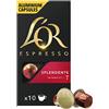Marcilla Caffè L'OR Espresso Splendente - Intensità 7 - Capsule in Alluminio compatibili con macchine Nespresso®* Confezione da 10 capsule [52g]