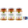 Felce Azzurra 3x Rigoni di Asiago Fior di Frutta - Marmellata di Limoni - 100% Frutta - Barattolo da 260g + 1 Confezione di Talco Felce Azzurra in omaggio, Busta da 100g