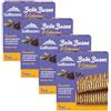 CAIYA 4X Galbusera BelleBuone 5 Colazioni Fette con Cioccolato, Semi di Papavero, Girasole e Zucca 200g