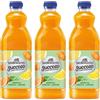 CAIYA 3X San Benedetto Succoso ACE Arancia, Carota e Limone Bevanda alla Frutta 1,5L [3 Bottiglie]