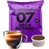 La Capsuleria Caffè DECA, intenso (100 Capsule) compatibili con Lavazza Espresso Point, 1 Box da 100 Capsule in bustine salva aroma, senza caffeina, gusto pieno e persistente, ideale per ogni ora (La Capsuleria)