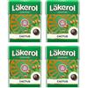 Cloetta Lakerol Sugar Free pastiglie 4 scatole of 25g