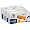 CAIYA 4X Gentilini Novellini Biscotti al Latte e Miele 250g