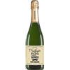 Bottle-Up Bottiglia di Champagne personalizzato - Idea regalo esclusiva e originale per uomo, festa del Papà, nonno, nuova nascita, compleanno e Natale per Lui (0,75L, Baffi)