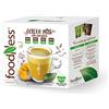 FoodNess - Capsula golden milk compatibile Dolce Gusto senza lattosio e glutine a base di latte di cocco con curcuma e pepe (6 box Tot. 60 capsule)